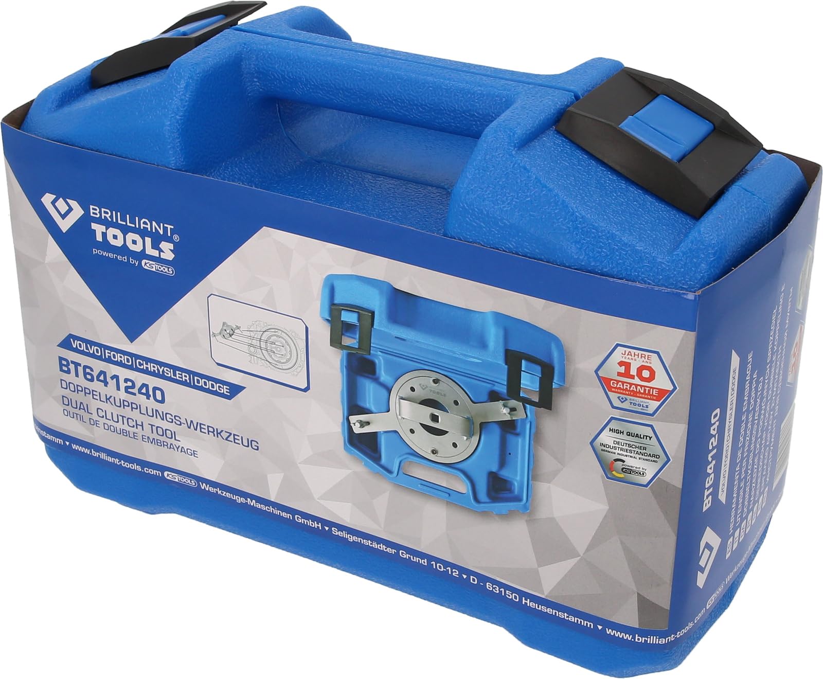 BRILLIANT TOOLS BT641240 Jeu d'outils pour embrayage [Powered by KS TOOLS] | Jeu d'outils pour embrayage DCT Ford / Volvo