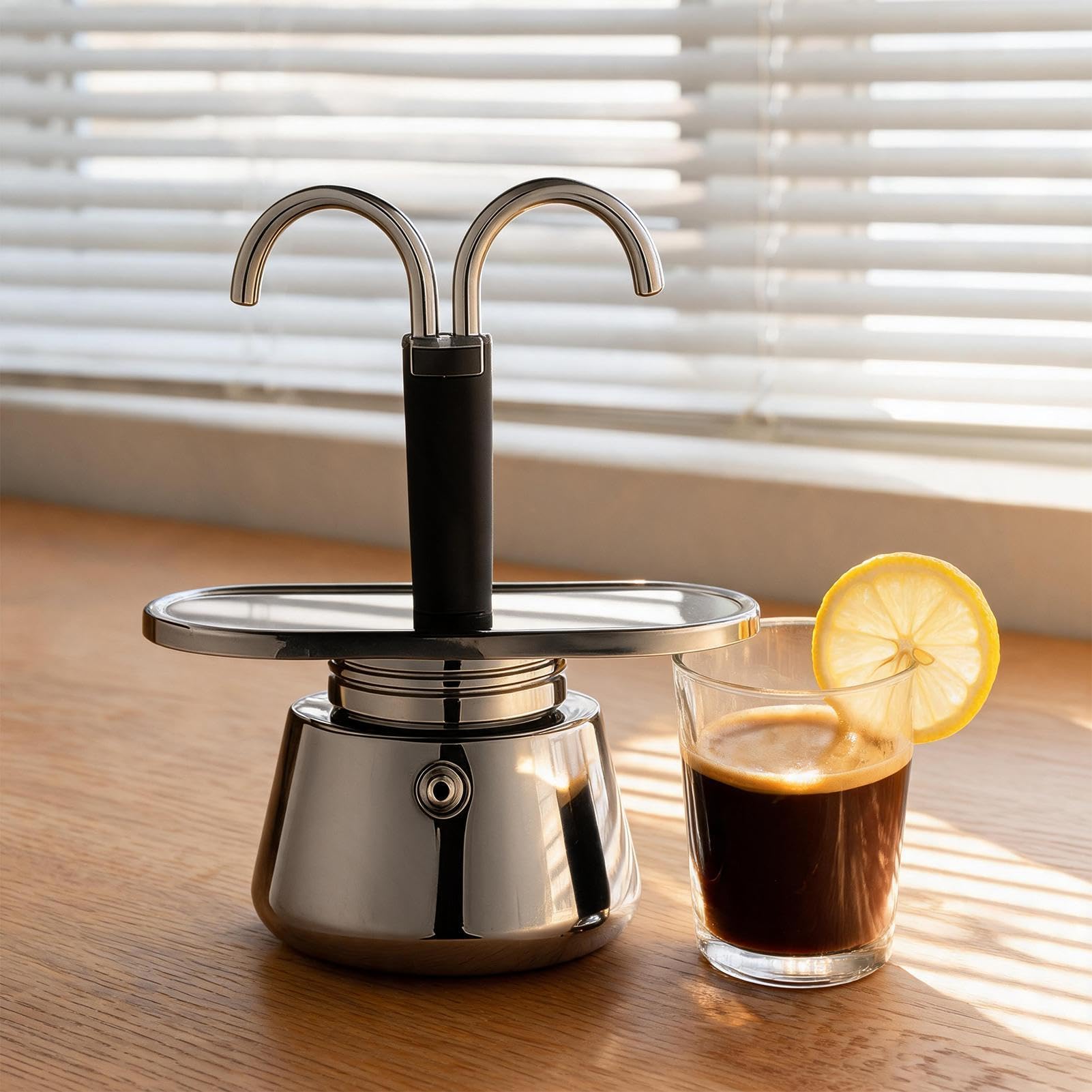 Generisch Mochapots en acier inoxydable - Cafetière à portable en