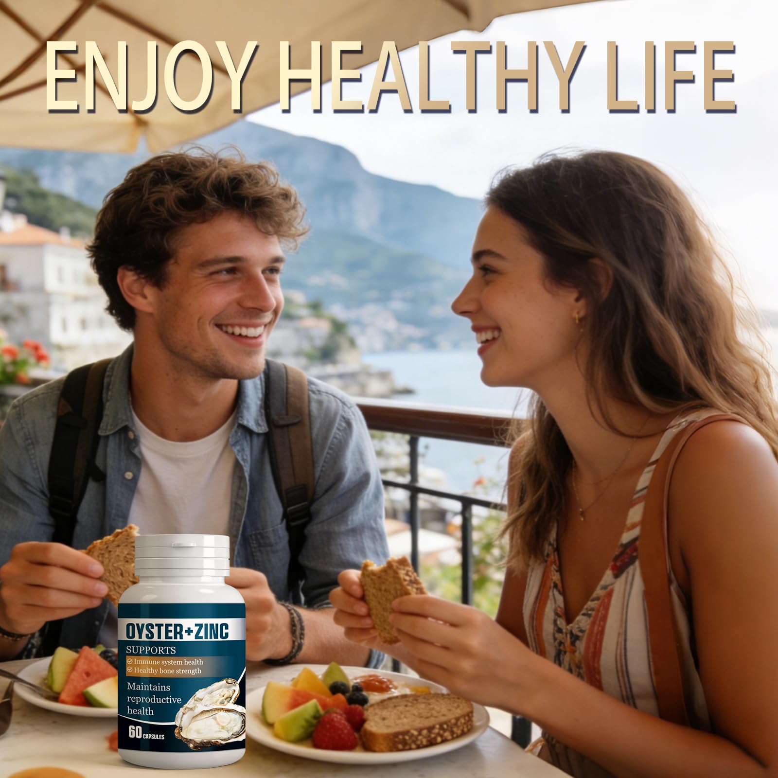 Premium Oyster Extract Capsules with Zinc Powder for Men & Women, 60 Count — Amazon image 8