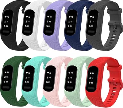 for Garmin Vivosmart 5 Bands,Replacement Bands for Women Men Large Small