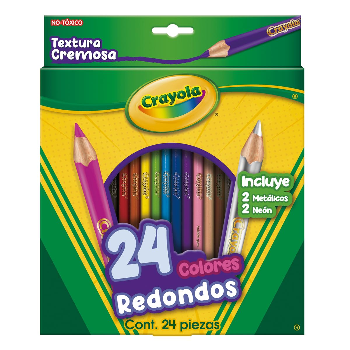 Crayola Colored Pencils, Coloring Supplies, 24 Count