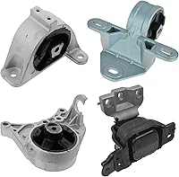 Vista 159 de Conjunto de soportes hidráulicos de motor y transmisión TRQ para Mercedes Benz C280 CLK320 E320