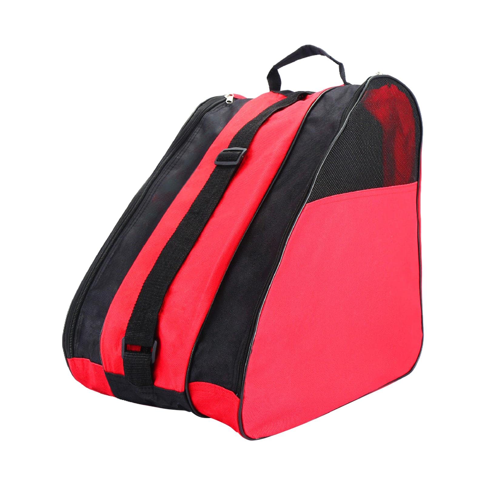 Roller Skates Bag Shoulder Strap Kids Shoulder Bag Skating Sports Red-image-43