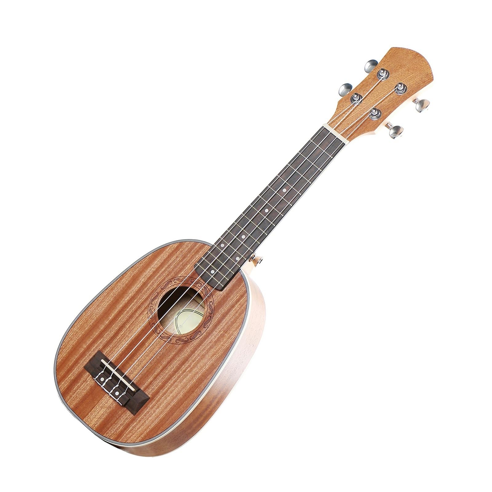 ZAMASS Professional Ukeleles 21 Inch Ukulele Spruce Wood Bdoy Rosewood Fretboard Ukulele 4 String Small Guitar Instrument