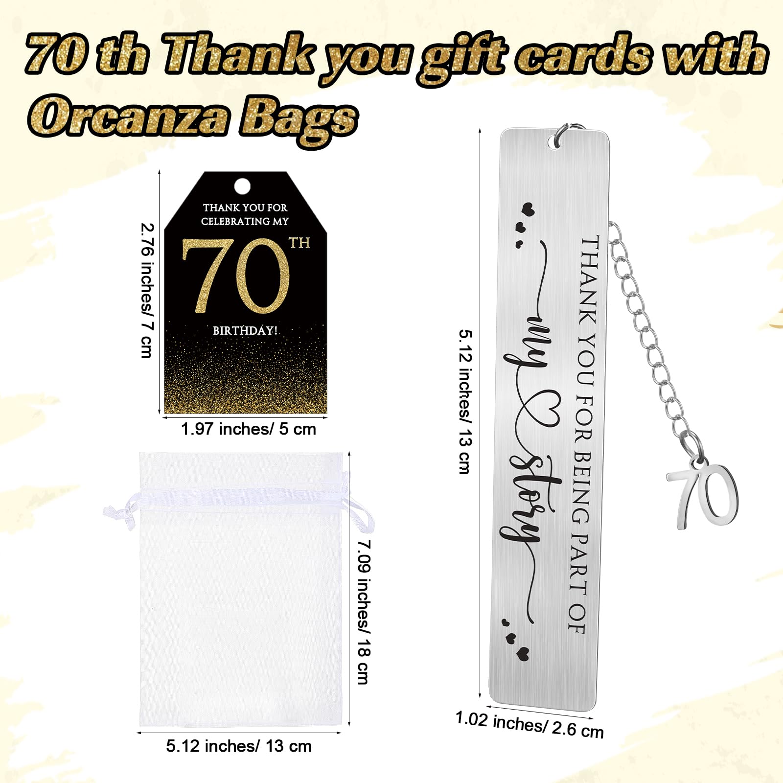 24 Sets 80th Birthday Favors For Guests Anniversary Party