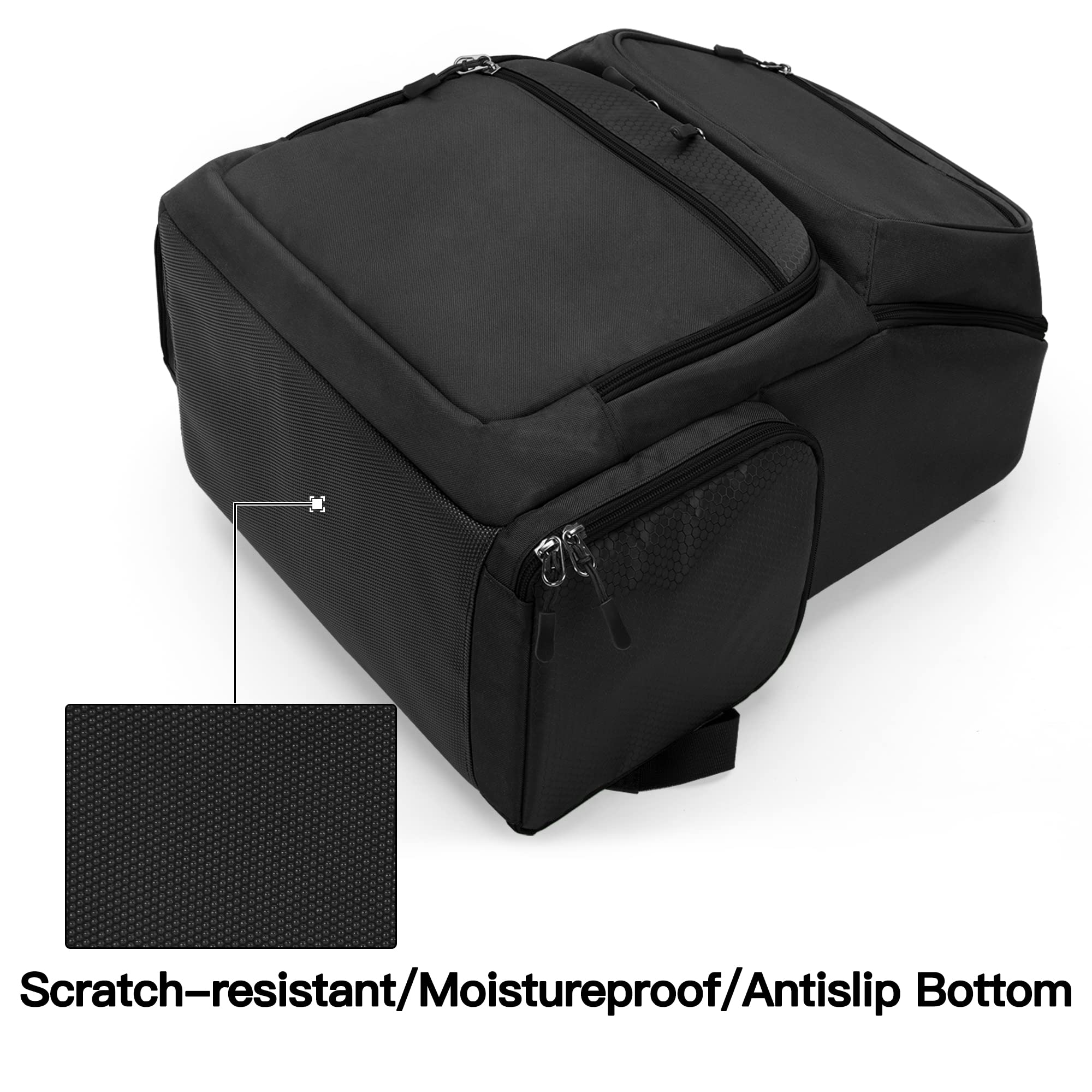 Trunab Borsa Compatibile con Xbox Series x Console, Custodia per Giochi con Divisorio Interno per Console Xbox X/S, Tasche Multiple per Laptop da 15,6" e Altri Accessori Xbox Series X