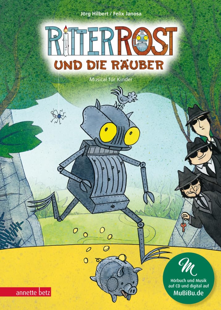 Ritter Rost 9: Ritter Rost und die Räuber: Buch mit CD