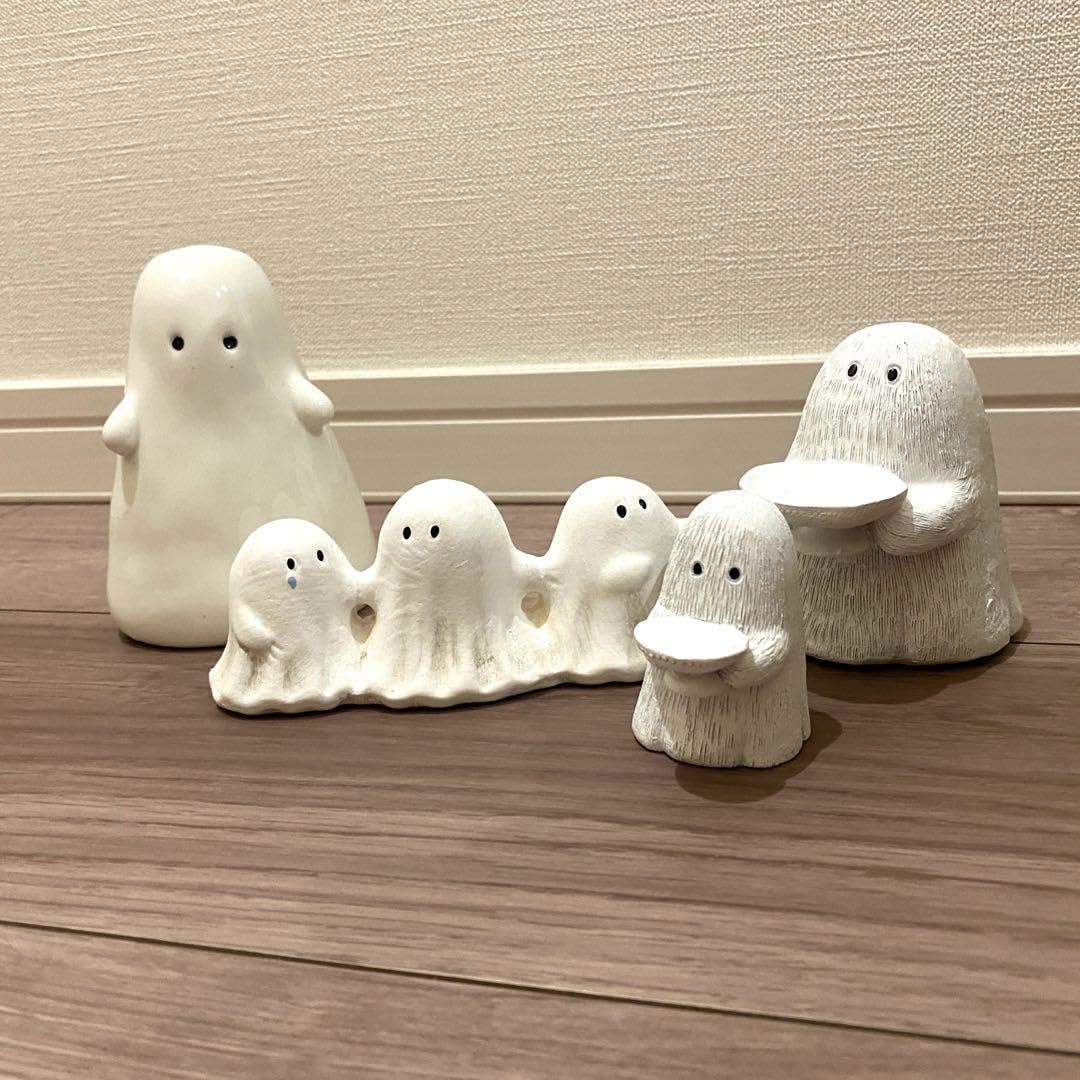 Amazon.co.jp: ハロウィン オバケ オブジェ セット 手つなぎおばけ