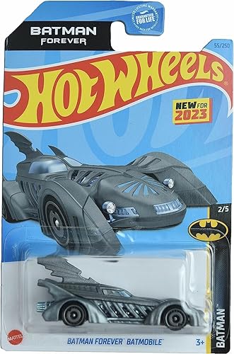 Hot Wheels Batman Batmobile (Batman Forever 25 Gris 55250)