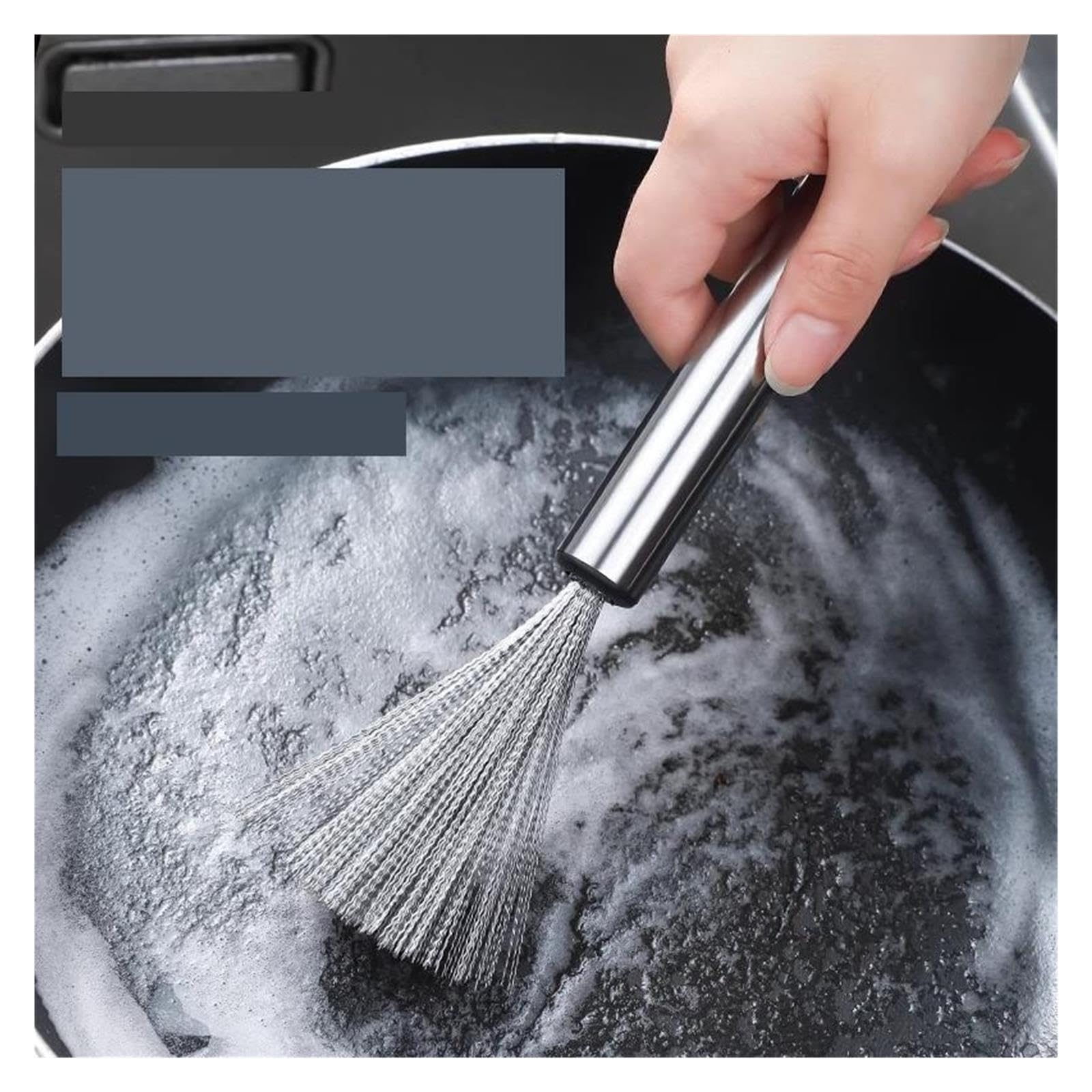 4pcs Stainless Steel Pot Brush pour Cuisine