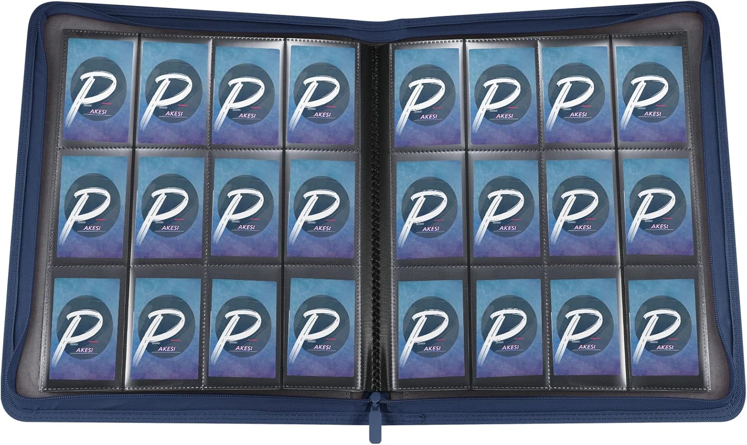 国産 Pakesi スターカードカードファイル 12ポケット 480枚収納 透明pp素材 カードシート ポケモンと他のカードを集める スターカード コレクションファイル ブルー Www Okanaganfishingguideservice Com