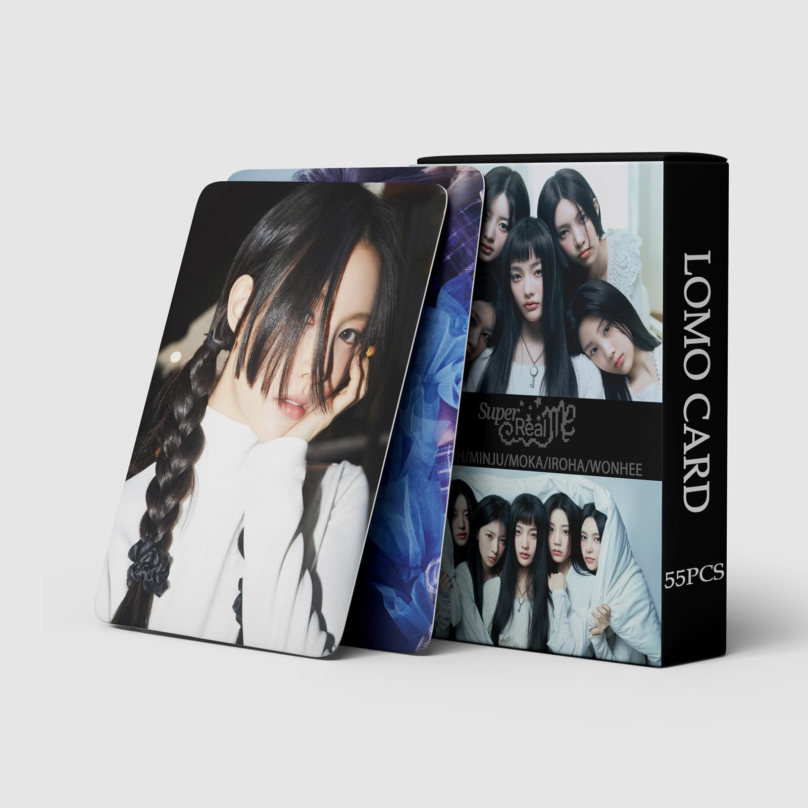 55 Pièces/ensemble KPOP ILLIT Lomo Cartes Photo Album Filles Groupe
