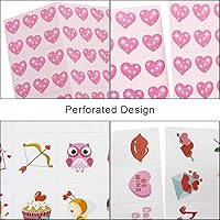 Vista 4 de Fancy Land Valentine's Day Bingo Game for Kids 24 Players Valentine Party Game