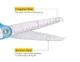 Stanley Minnow 5-Inch Pointed Tip Kids Scissors, Blue (SCI5PT-BLUE) – view 4
