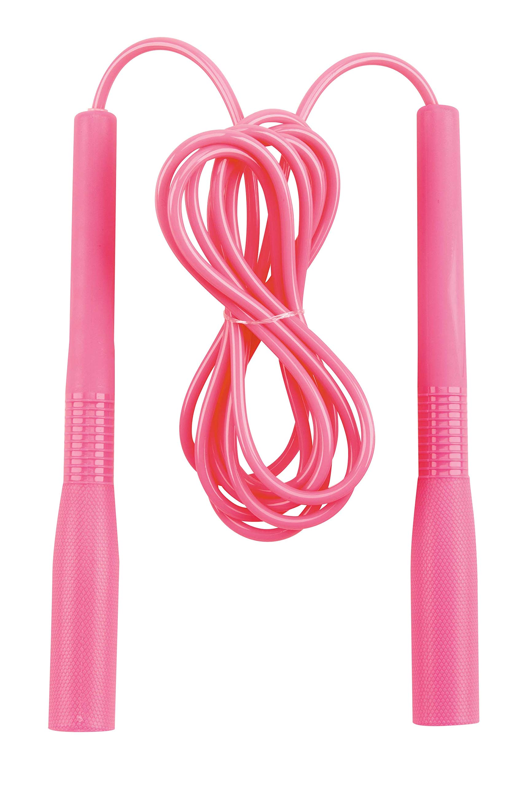 CAPTAIN STAG UR-916 Jump Rope, Jump Rope, 3-Ply Tatsujin, Adjustable Length, Pastel Pink, Vit Fit UR-916