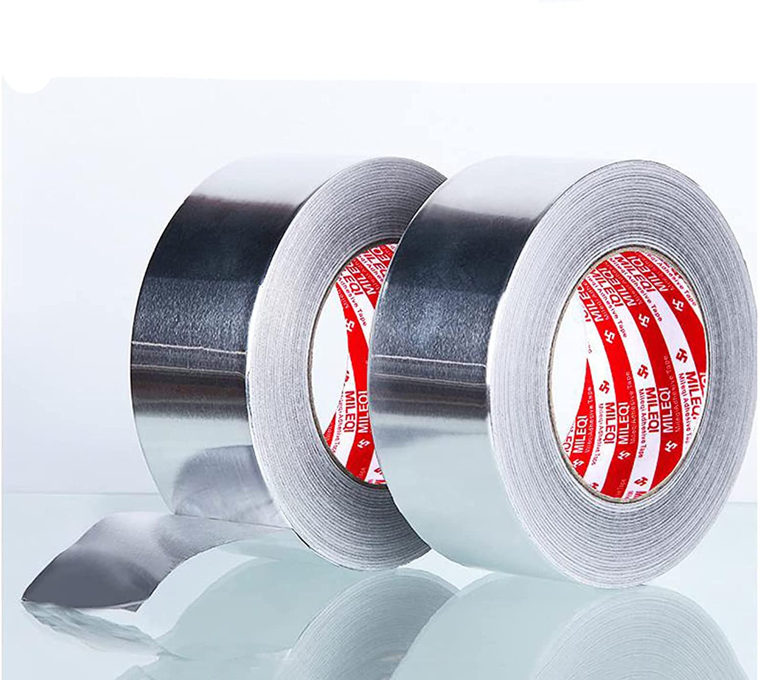FS COOL 2-piece Aluminum Foil Tape, 4.8cm x 0.1mm (20 meter Length) Thick 0.1mm, Heat Resistant & Waterproof, Insulating Metal Adhesive Tape Roll for HVAC, Insulation, Duct Patching, Metal Repair (B0BRGZ6RMK) Amazon Price History, Amazon Price Tracker