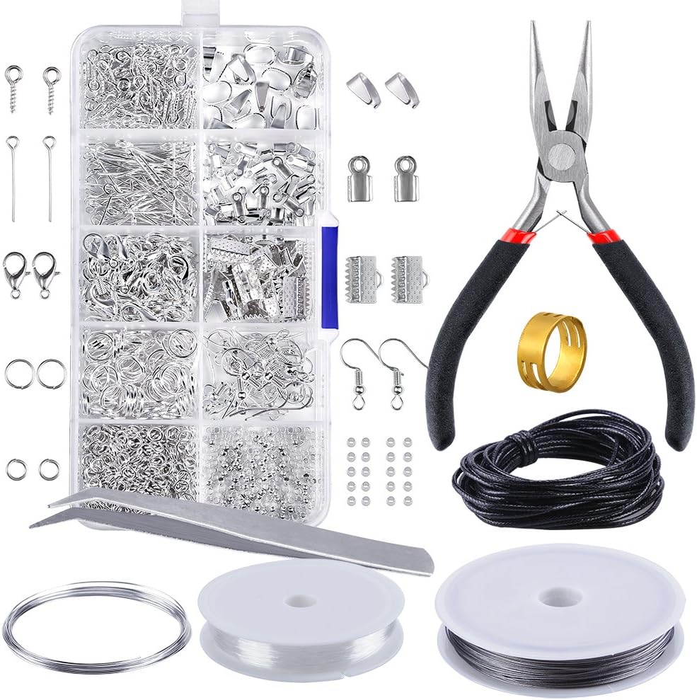 PP OPOUNT Jewelry Making and Repair Tools Kit Jewelry Making Kit