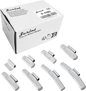 P-M80 Wheel Weight Kit P Style Grey 80 pcs/kit 1/4 oz, 1/2 oz, 3/4 oz, 1 oz 15 pcs Each, 1 1/4 oz, 1 1/2 oz, 2 oz and 2 1/2 oz 5 pcs Each