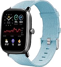 Strap Compatible with GTS 2 Mini, Nylon Knitted Replacement Watch Strap for Amazfit GTS 2 Mini/GTS 2 Smartwatch