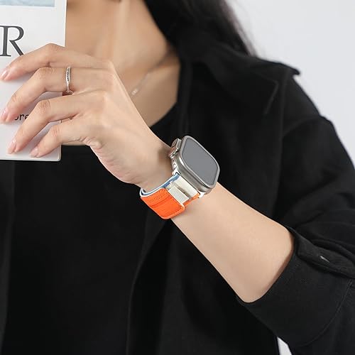 Miniatura 6 de Trail Loop para Apple Watch Band 1.929 in 1.772 in 1.614 in 1.732 in 1.575 in 1.654 in 1.496 in, correa deportiva de nailon para Apple Watch Ultra