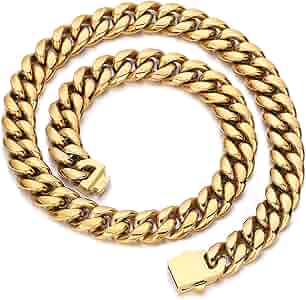 Wisbal 12mm Men's Miami Cuban Necklace - 18k or White Gold