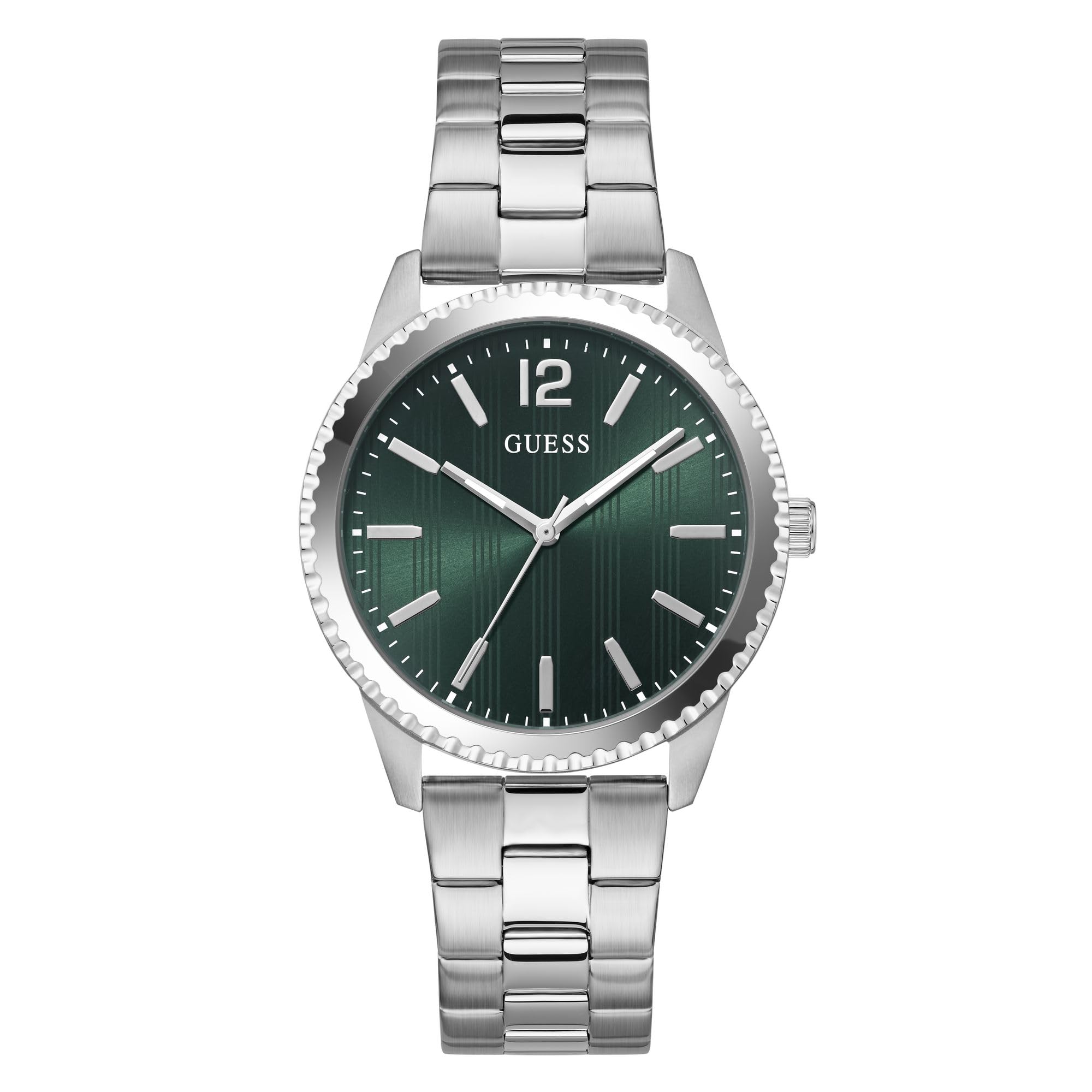 Guess Men's Watch Chip, Silver, Bracelet