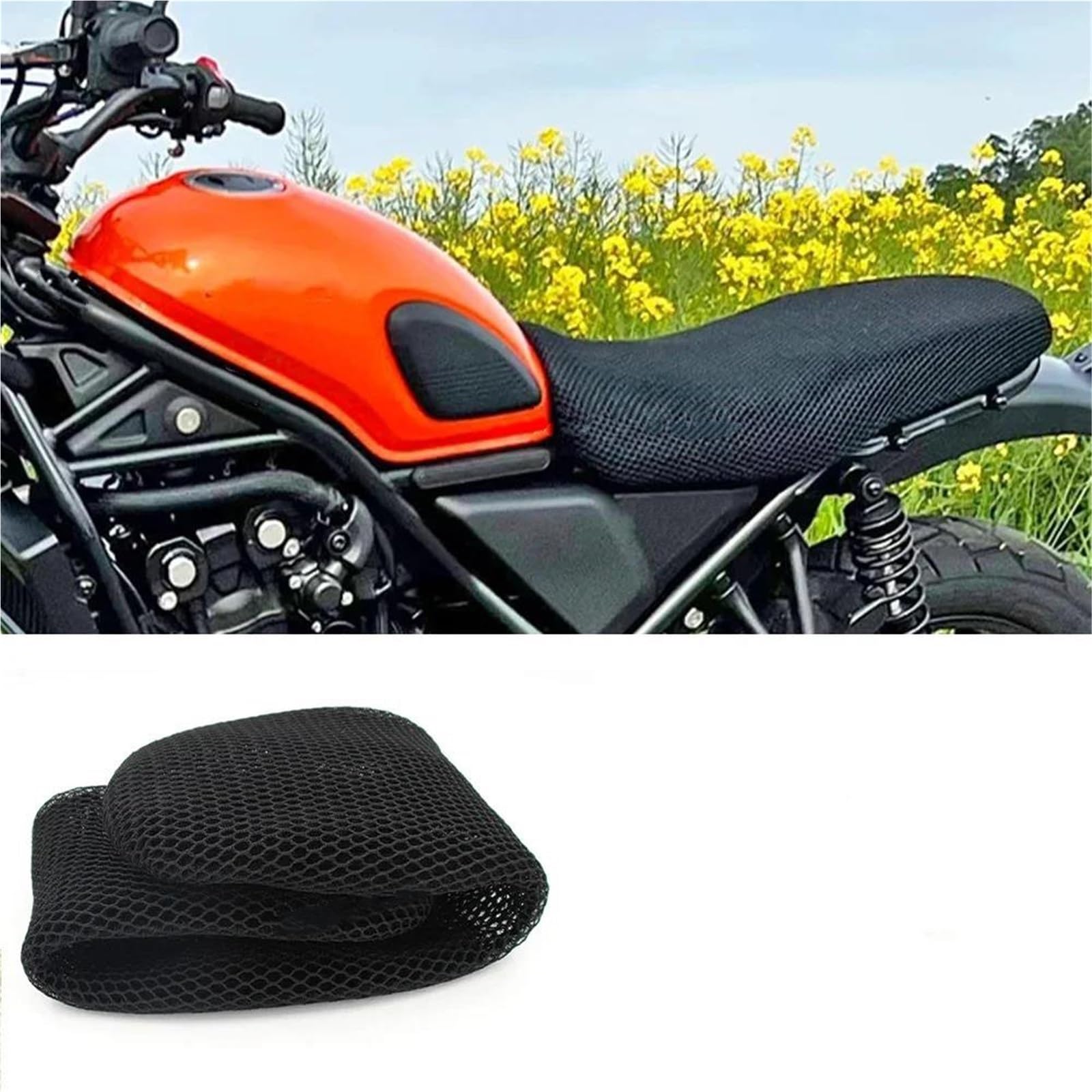 Sedile confortevole Accessori Per Motociclette Cuscino Di Protezione Per Sella Air Flow Coprisella Per CL500 2023