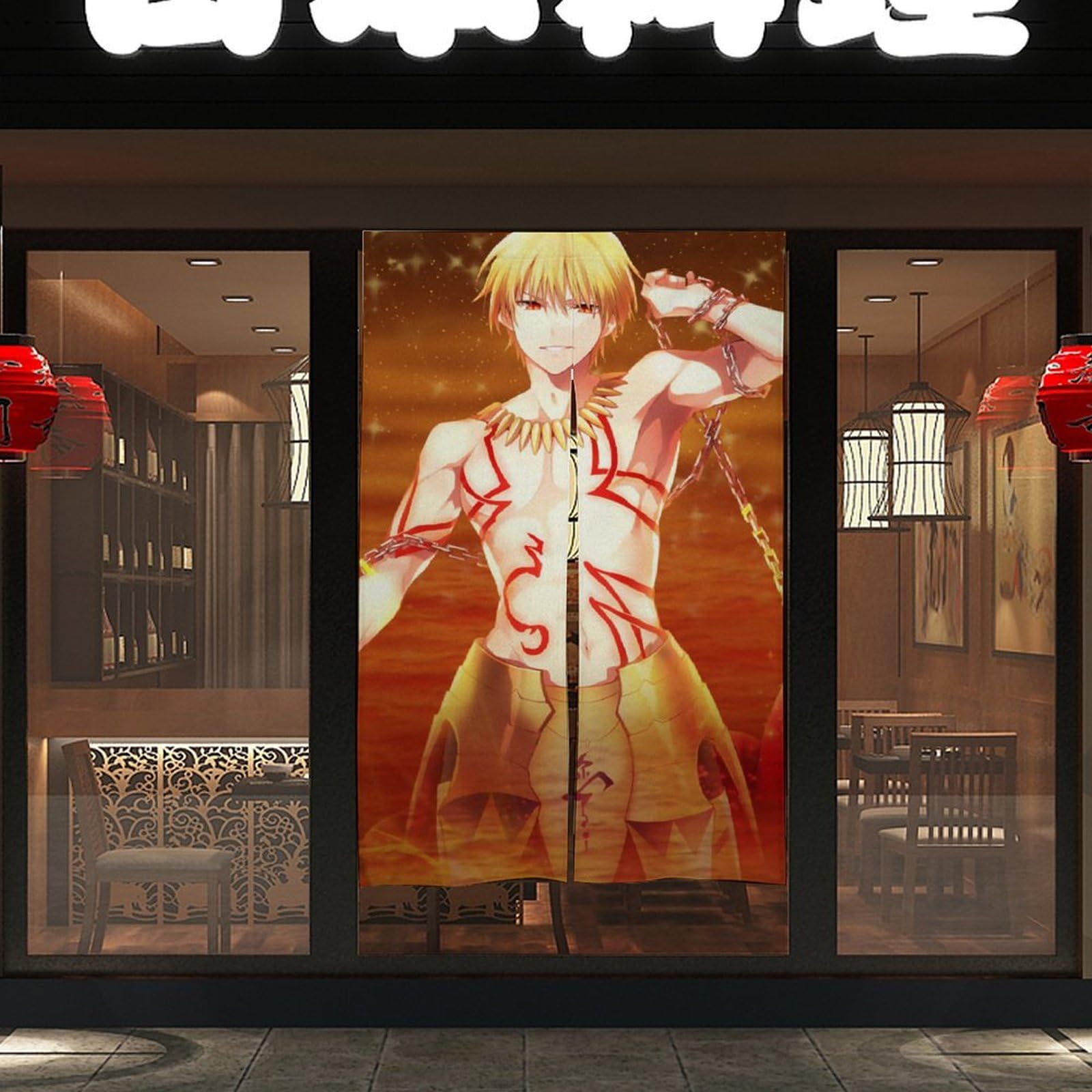 Fate FGO ギルガメッシュ カーテン 遮光カーテン