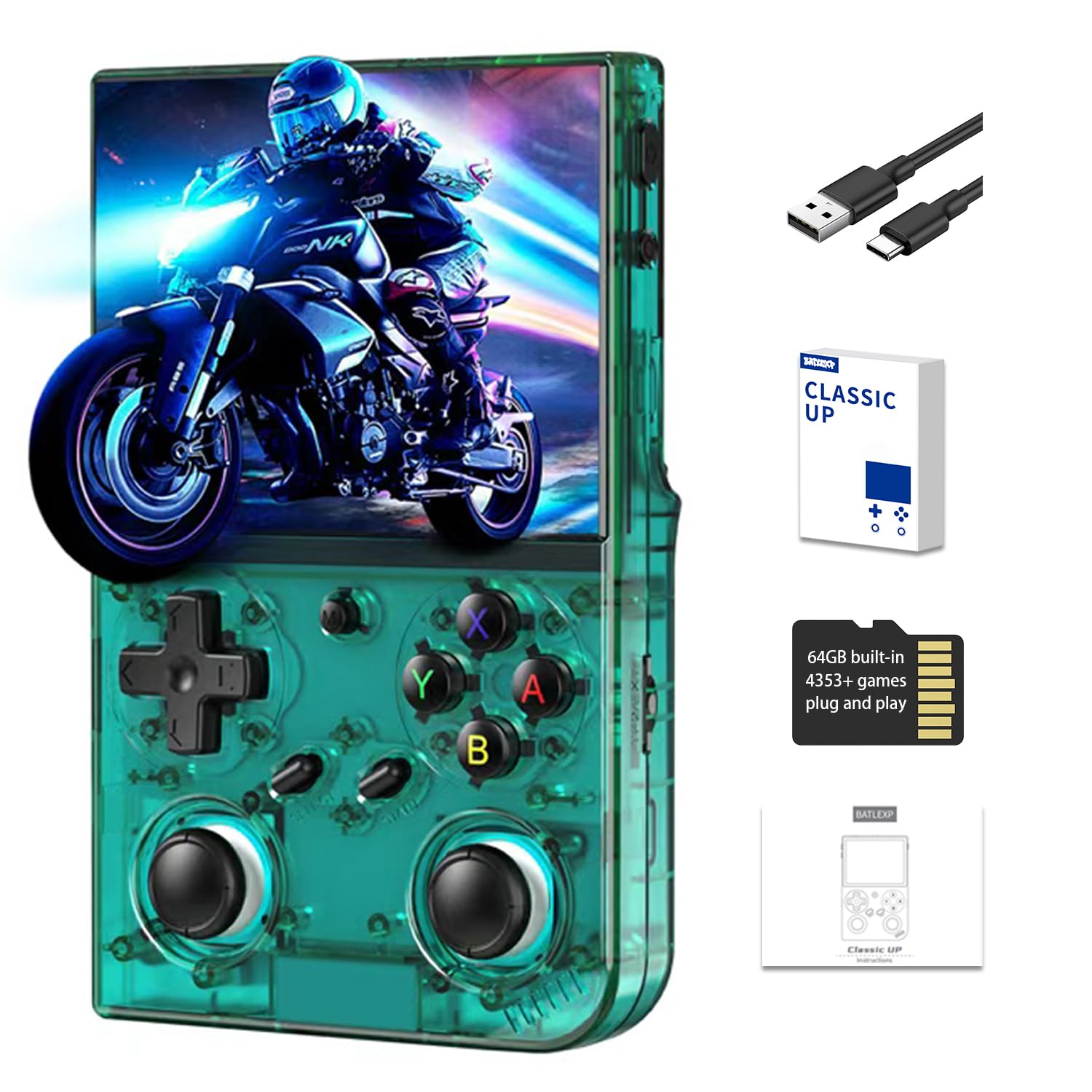 Retro Handheld Game Console RG35XX Pro