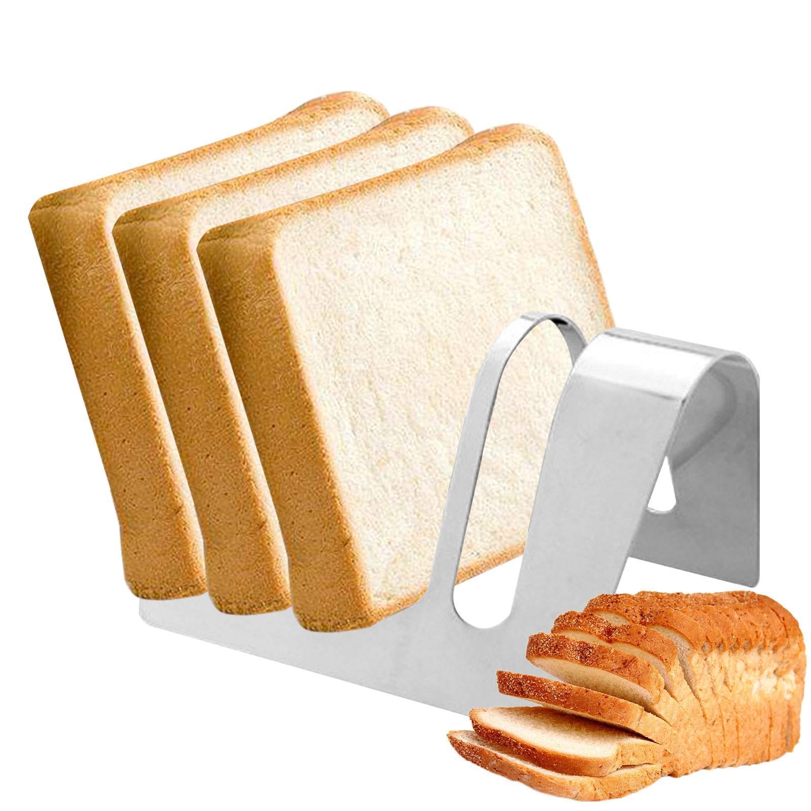 Griglia per toast a 4 fette | Porta toast in acciaio inossidabile a 4 o 6