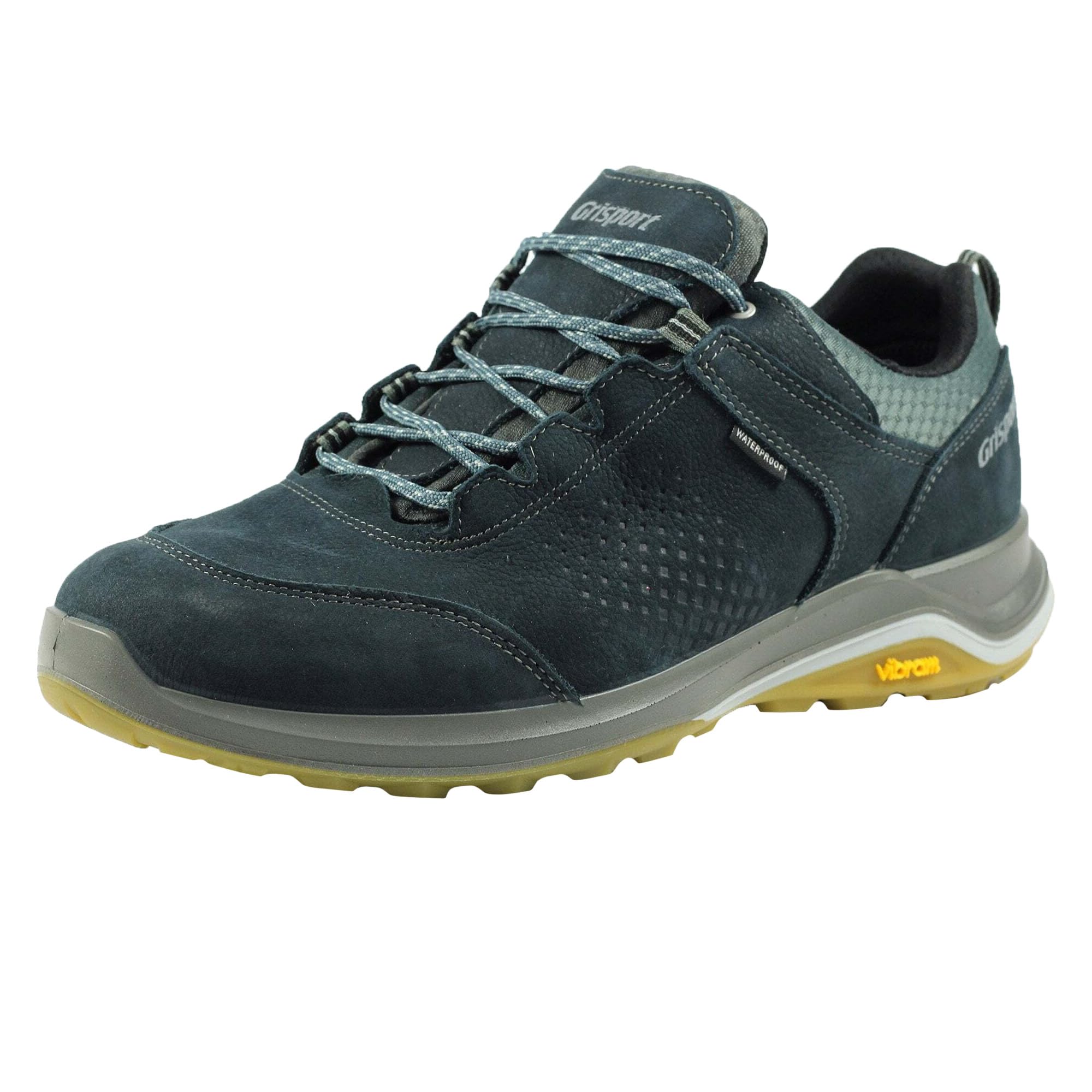 Grisport Icarus Mens Walking Shoes 11 Navy Nubuck