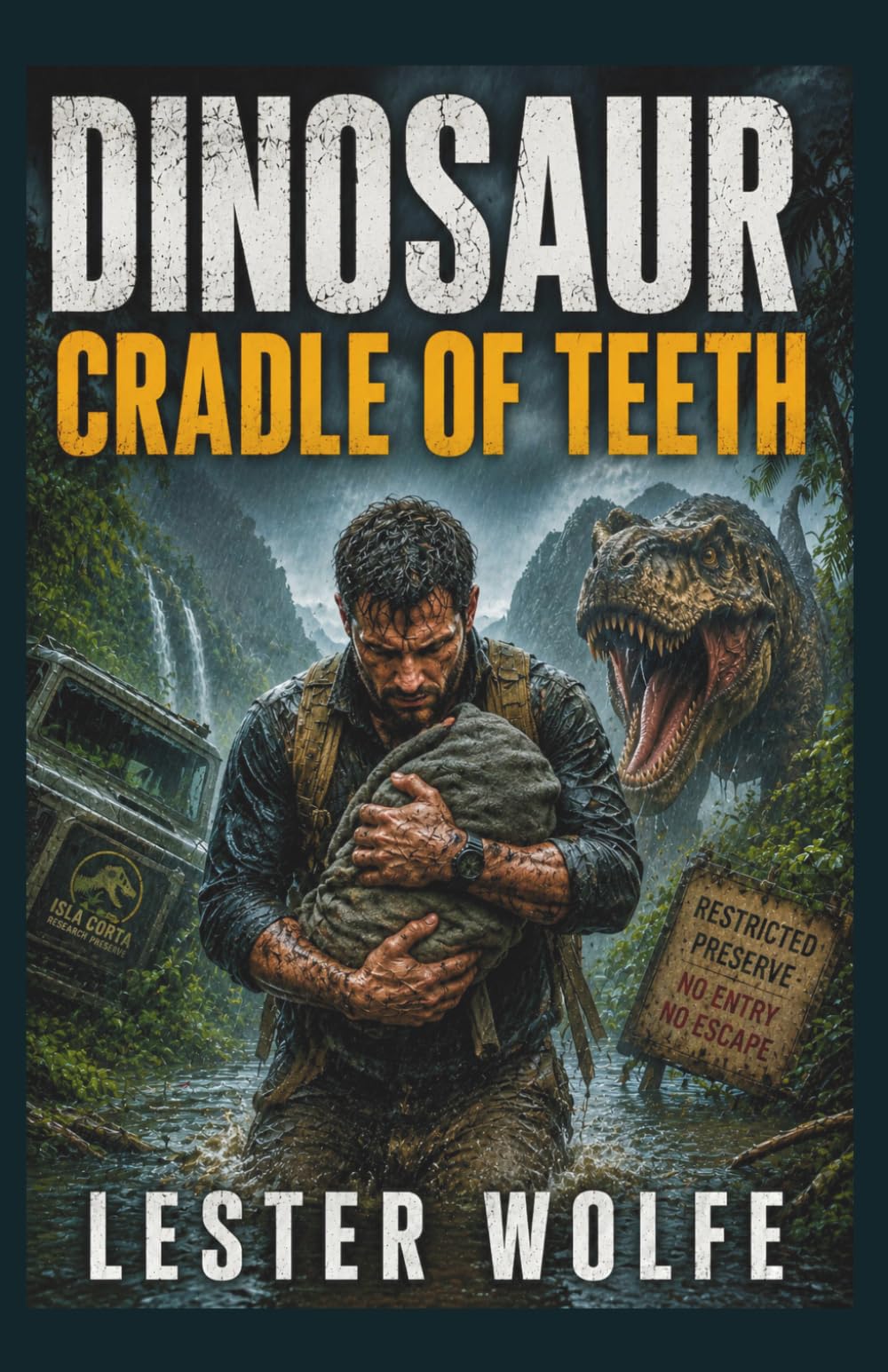 DINOSUAR - Cradle of Teeth: A Prehistoric Jungle Escape Novella of Genetic Manipulation (Dinosaur)