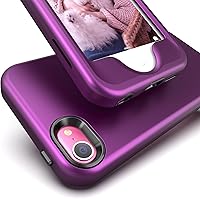 Vista 5 de Funda para iPod Touch 7 con protector de pantalla, ligera, de cuerpo completo, resistente, suave TPU duro, parachoques de policarbonato duro