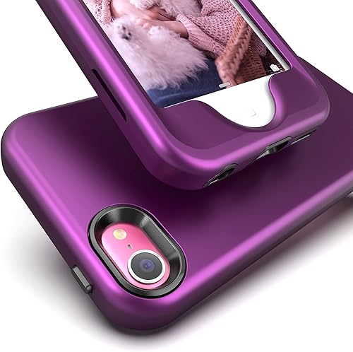 Miniatura 5 de Funda para iPod Touch 7 con protector de pantalla, ligera, de cuerpo completo, resistente, suave TPU duro, parachoques de policarbonato duro