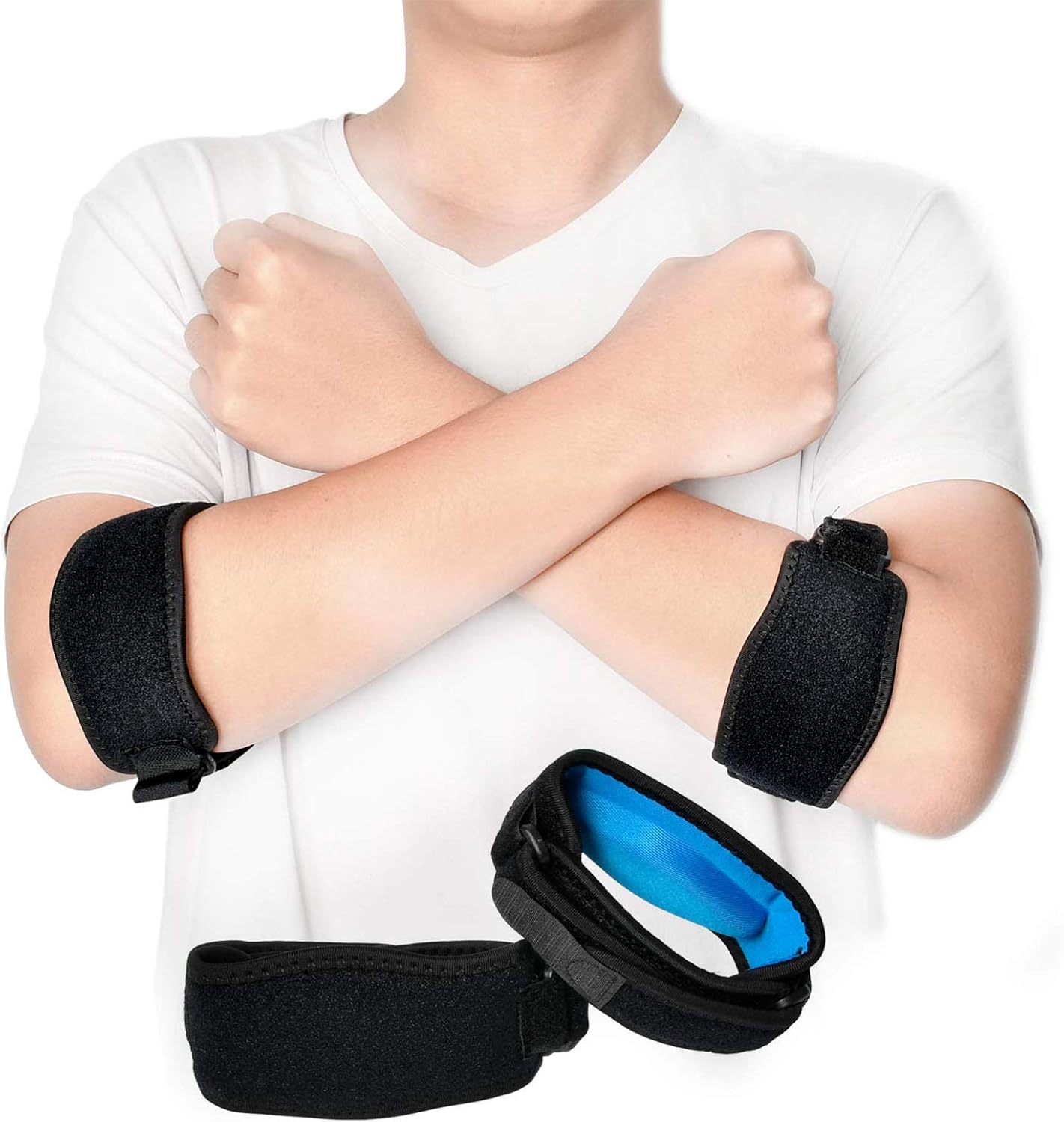 golfisti gomito tutore per tendinite con impacco di ghiaccio