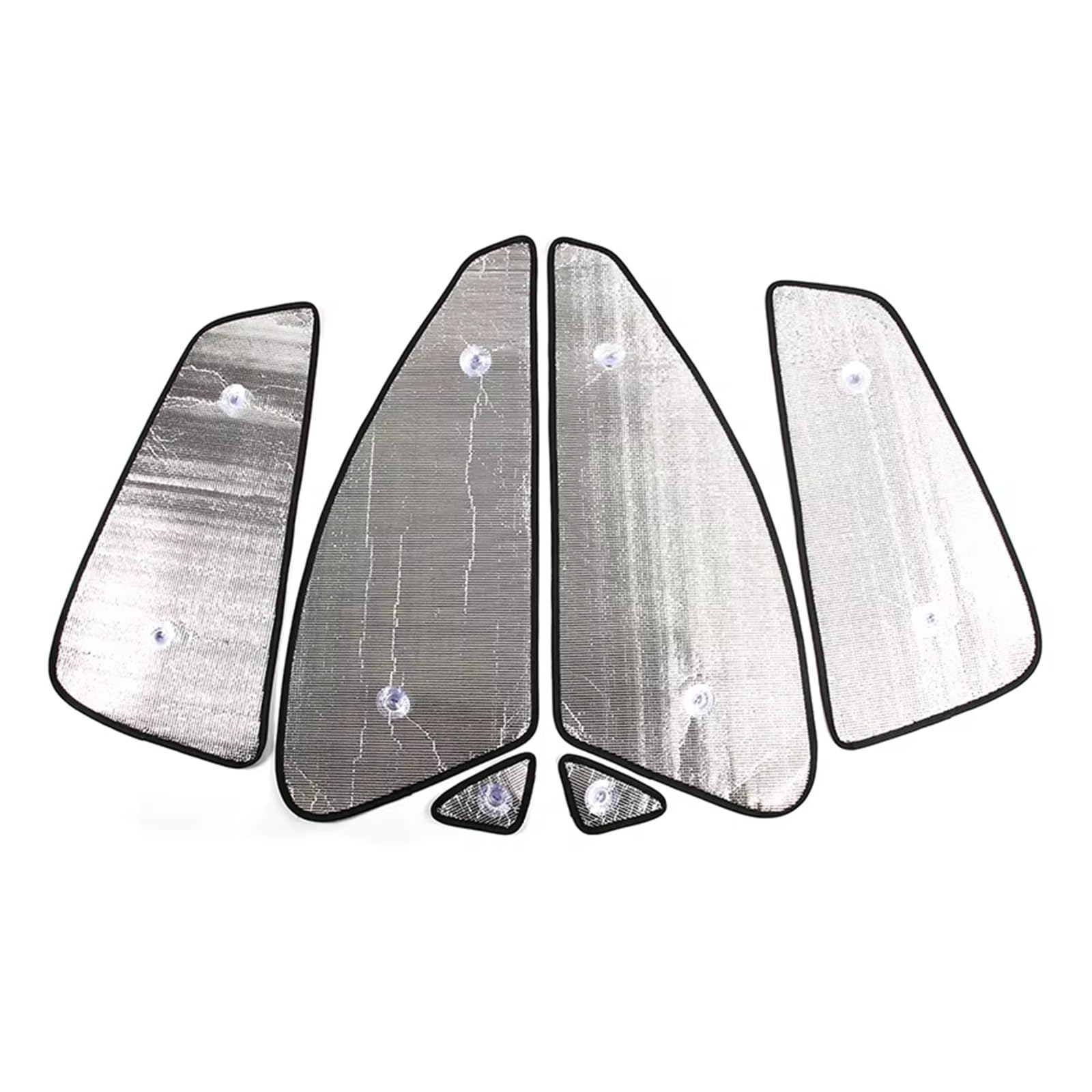 Parasol para Coche Parasol Reflectante Plegable para Parabrisas De Coche para Taycan 2019-2022, Cobertura Total Coche Delantero(8Pcs)