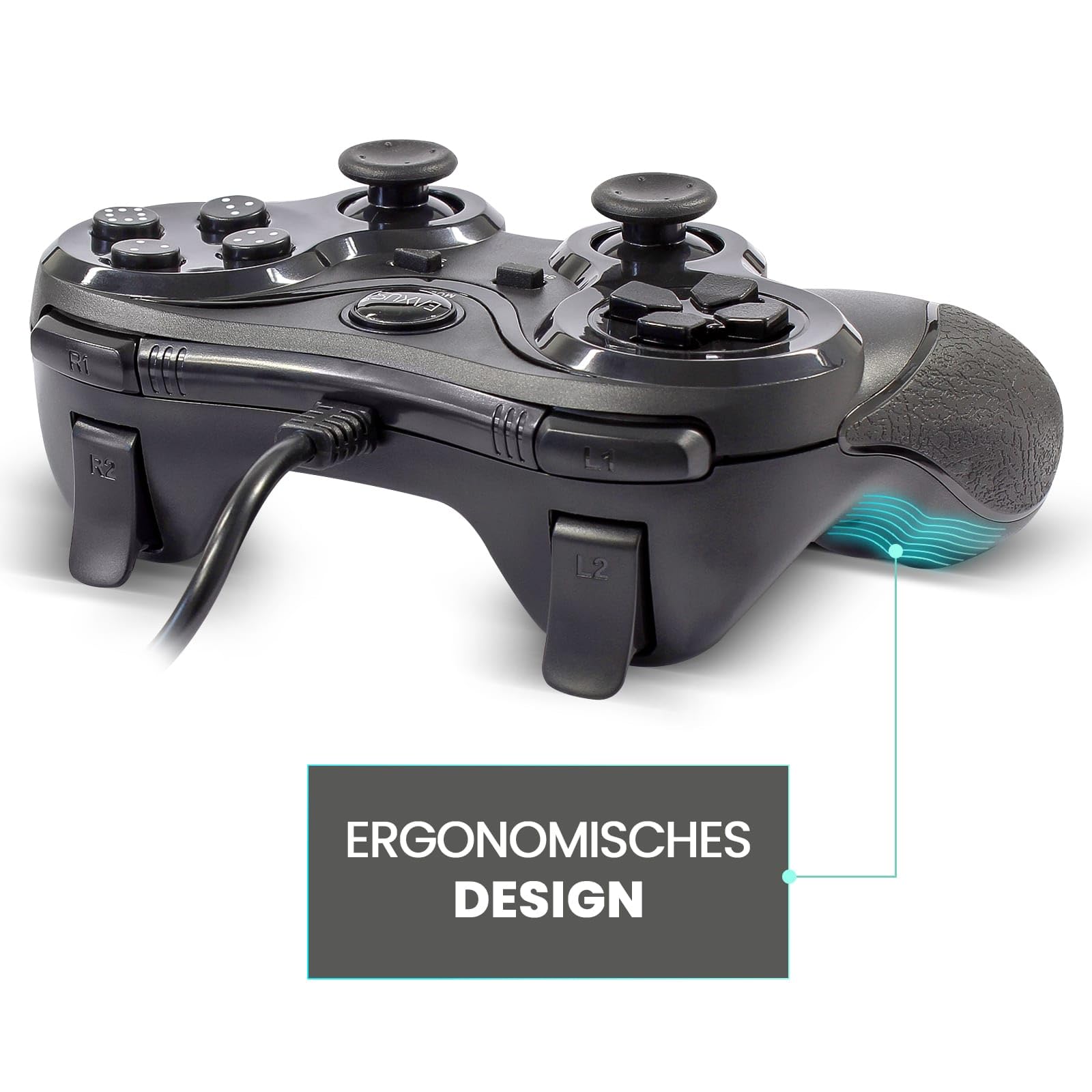 Eaxus® PS2 and PS1 Controller - PlayStation DoubleShock with