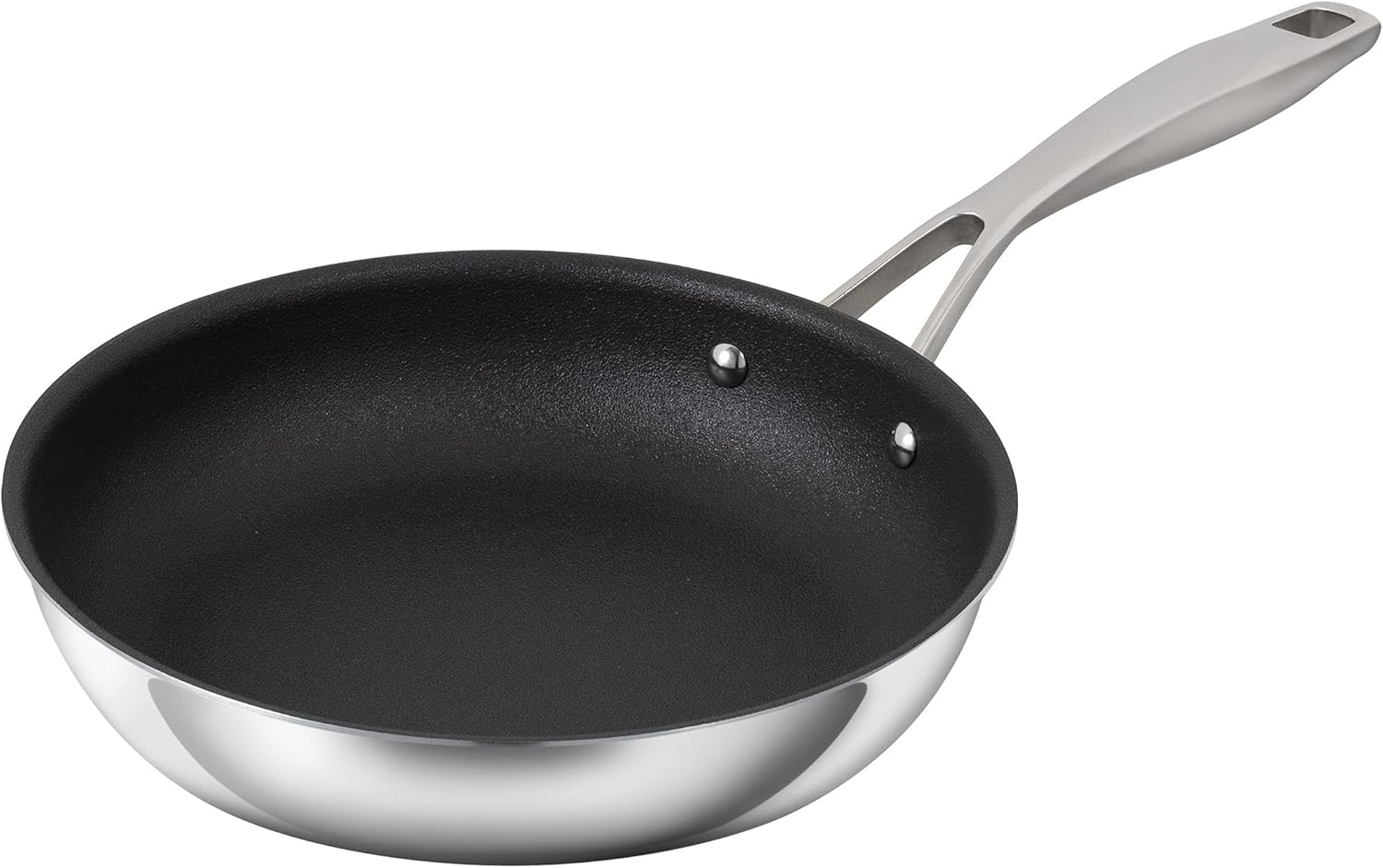 Kuhn Rikon Peak Oven-Safe Non-Stick Induction Frying Pan, 12 inch/30 cm, Silver