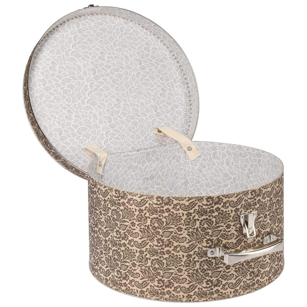 Hoedenbox Rode Ornamenten 42 cm by Lierys - € 54,99