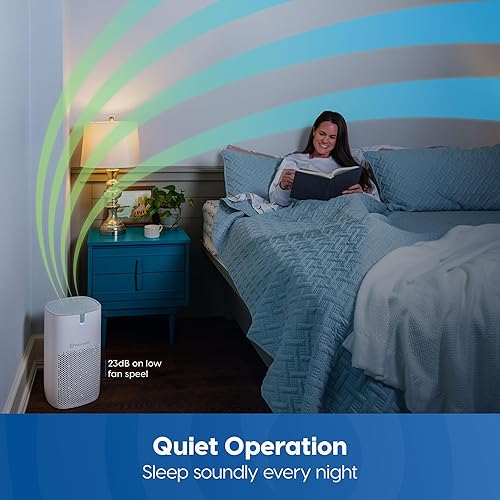 Miniatura 5 de Vacmaster AP272 - Purificadores de aire actualizados para el dormitorio del hogar, cubre hasta 1360 pies cuadrados, filtro H13 True HEPA con 4