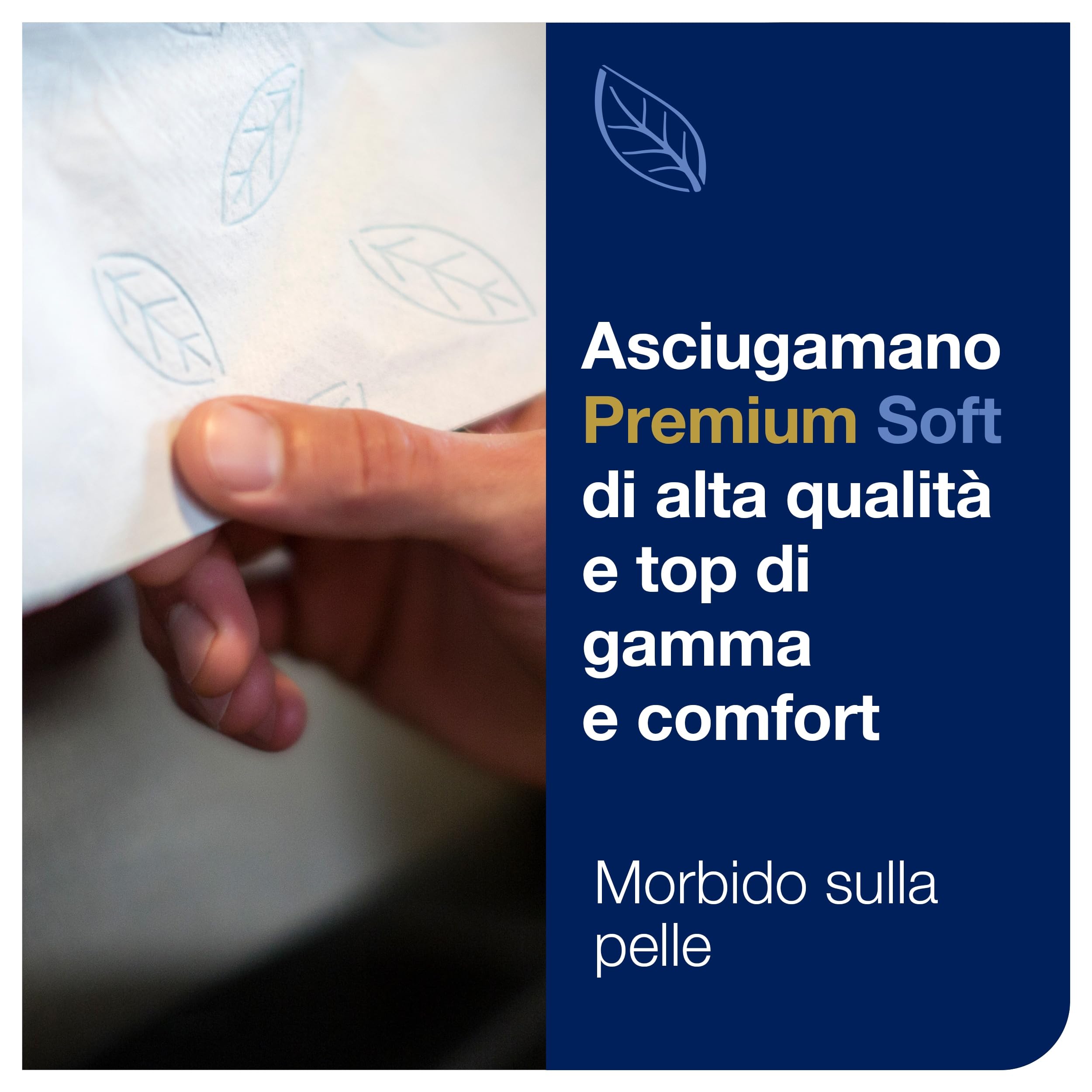 Tork Xpress Tovaglioli di carta intercalati Soft bianchi H2, qualità Premium, 2 veli, piegati a Z, assorbenti, 21 confezioni da 150 asciugamani, 100289