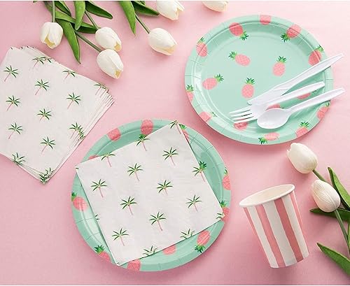 Vista 67 de 144 piezas Corgi suministros para fiestas, decoraciones de cumpleaños de perro con platos de papel, servilletas, tazas y cubiertos (sirve 24)