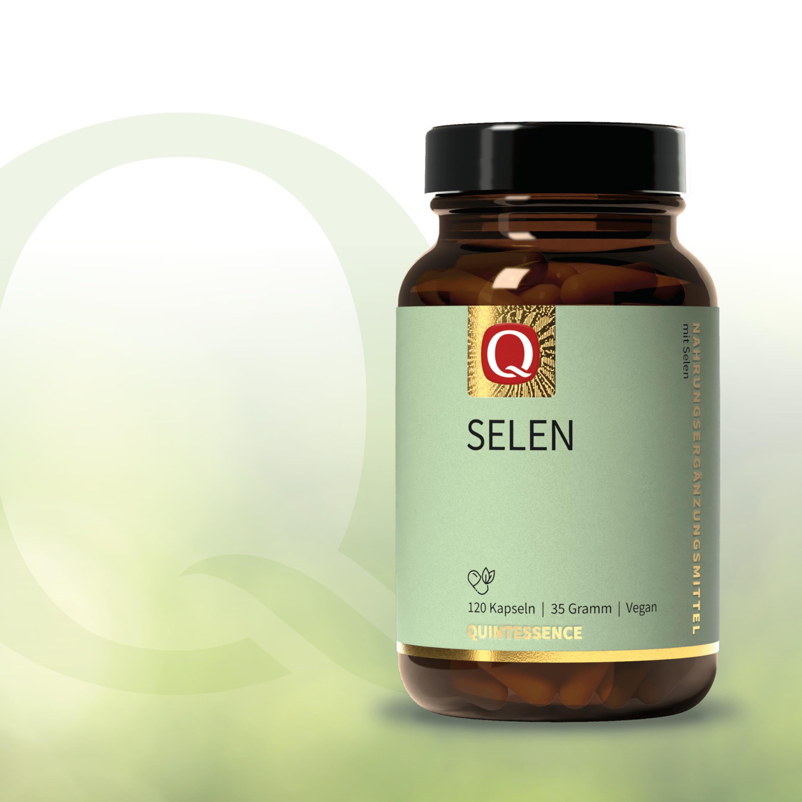 Selen, 120 Kapseln, 200 µg Selen, 100% Reinstoffqualität, Quintessence