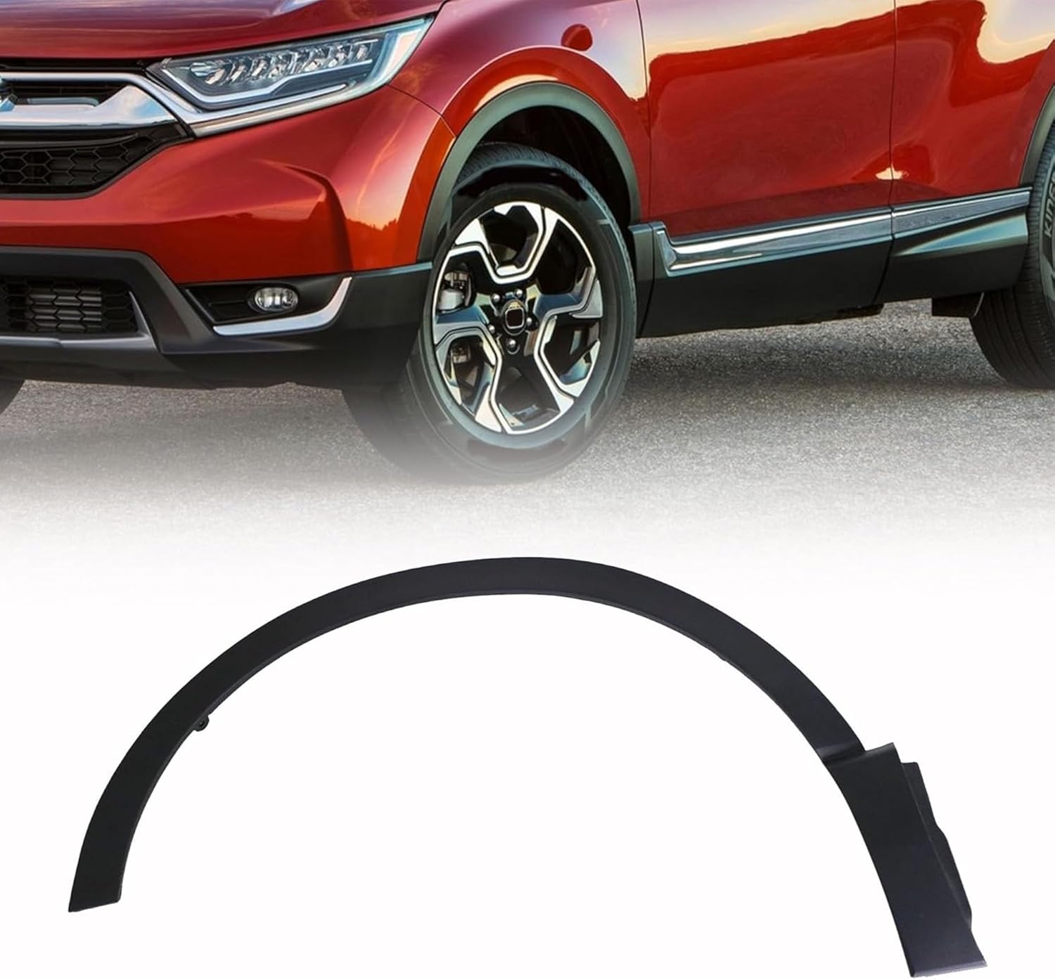 GXARTS Front Left Side Fender Flare Trim 74165-TLA-A02 Compatible with Honda CR-V 2017 2018 2019 2020 2021 2022 Fender Moulding Wheel Arch Trim HO1290108