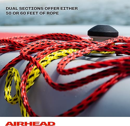 Miniatura 3 de Airhead - Cuerda de remolque de 2 secciones para tubos remolcables de 1 a 4 varios