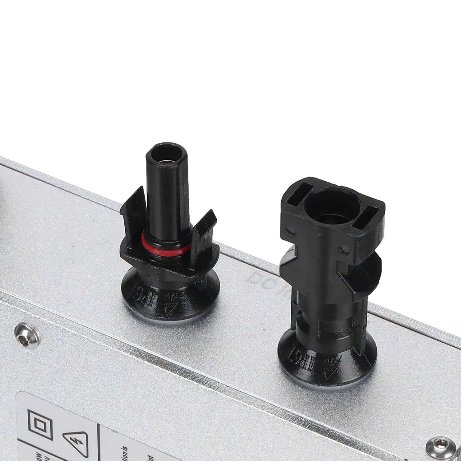Onduleur Solaire Étanche 1200 W, Micro Onduleur Réseau 240 V, Micro Onduleur Solaire avec Connexion Secteur WVC Micro Onduleur