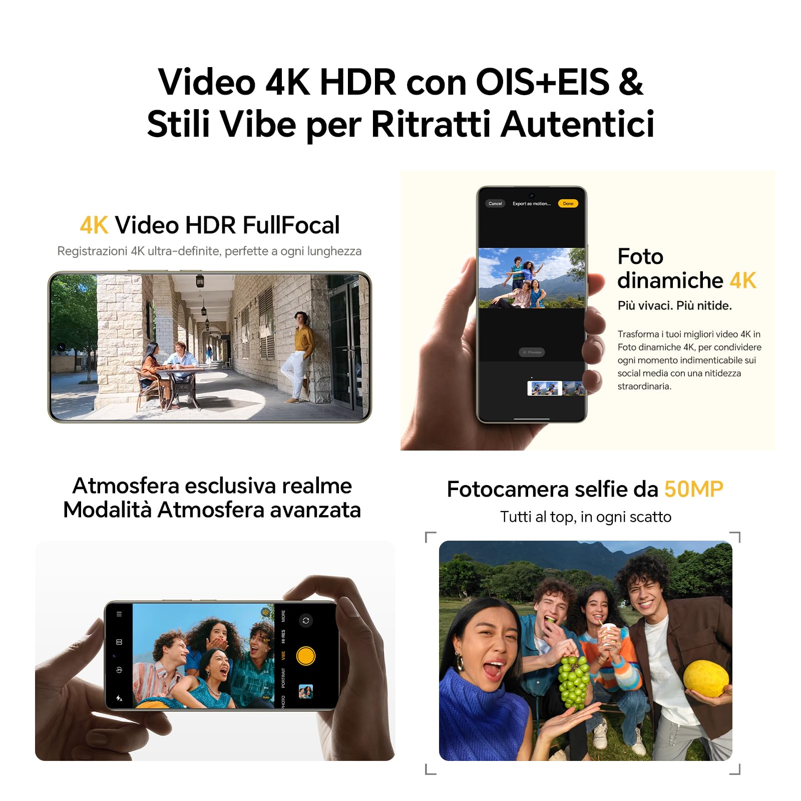realme 16 Pro+ Smartphone 5G,8+256GB,Display AMOLED 6,8" 1,5K 144 Hz,Fotocamera Principale 200MP OIS & Obiettivo Teleobiettivo 3,5x,Batteria 7000mAh, IP68/IP69K (Master Grey, 256, GB, 8, GB)
