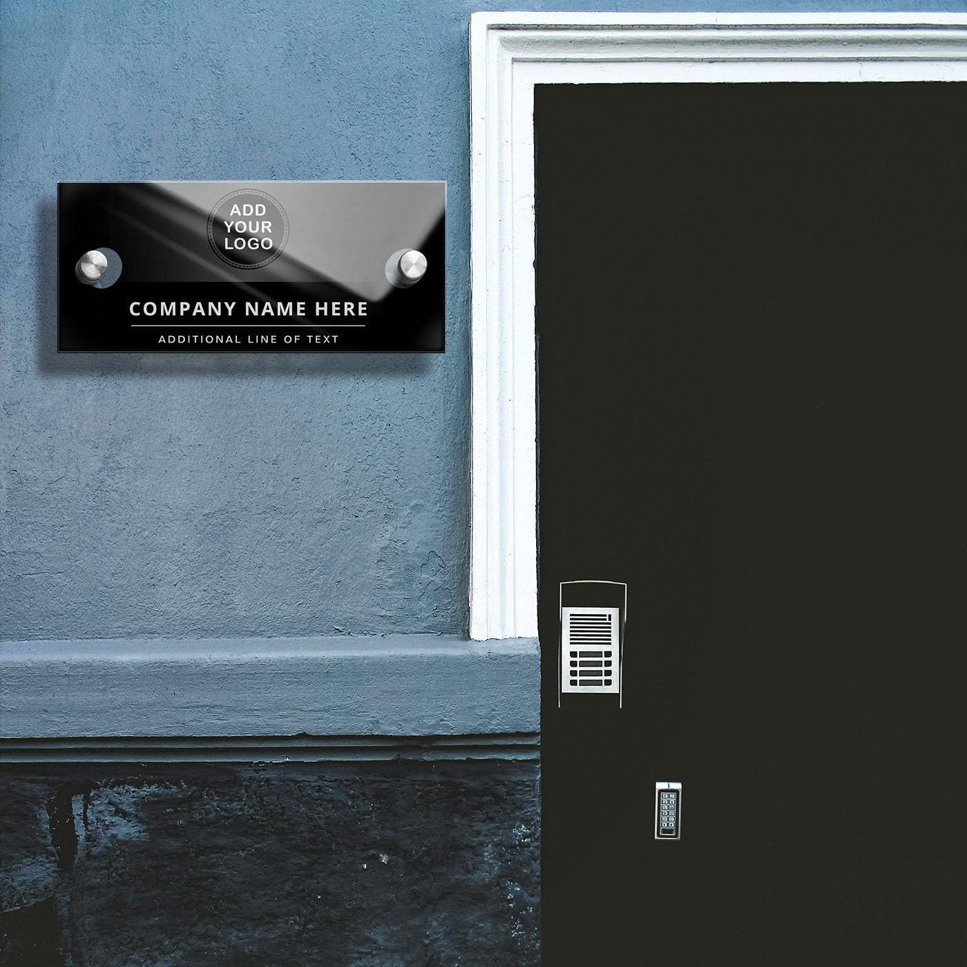 Targa per porta Click Sign - Formato A4