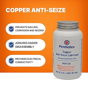 Amazon.com: Permatex 09128 Copper Anti-Seize Lubricant, 8 oz