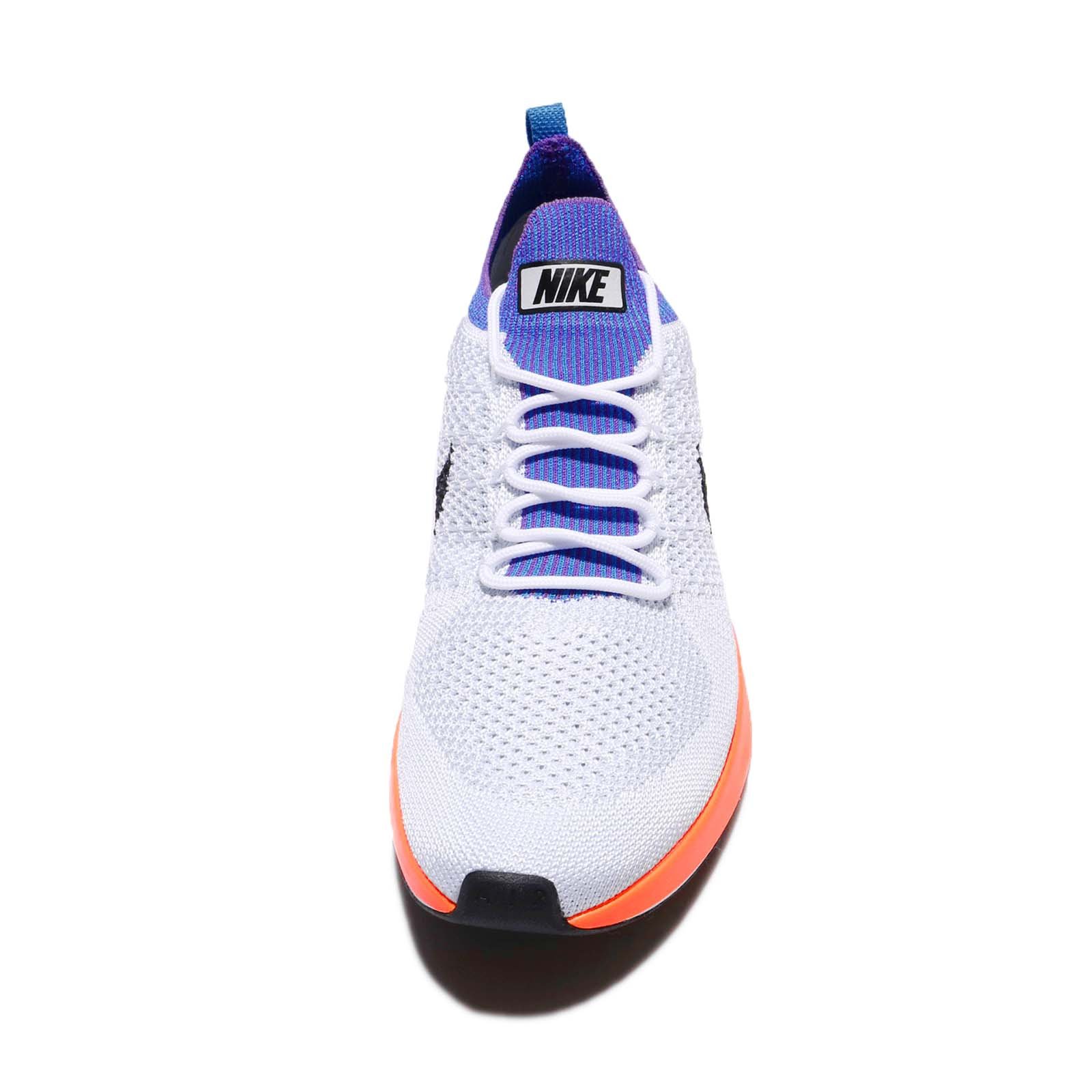 nike air zoom mariah flyknit racer white orange